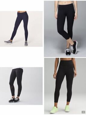 Lululemon Leggings Lot — Size 4 (4 Pairs!) good to like New condition